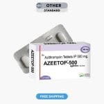 Azeetop 500mg (Azithromycin Tablets IP)